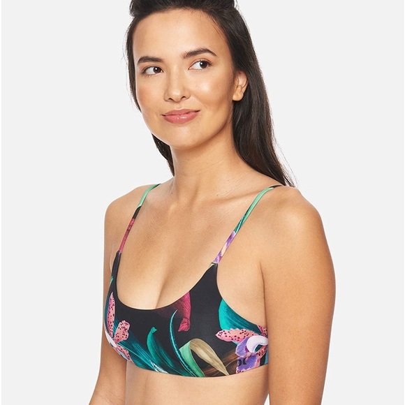 ☀️HURLEY☀️ ORCHID SNACK Adjustable SALTWATER SOUDS BOULDERS BOTT BIKINI SET - Picture 6 of 12